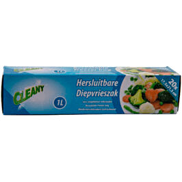 Hersluitbare diepvrieszakken 1 liter