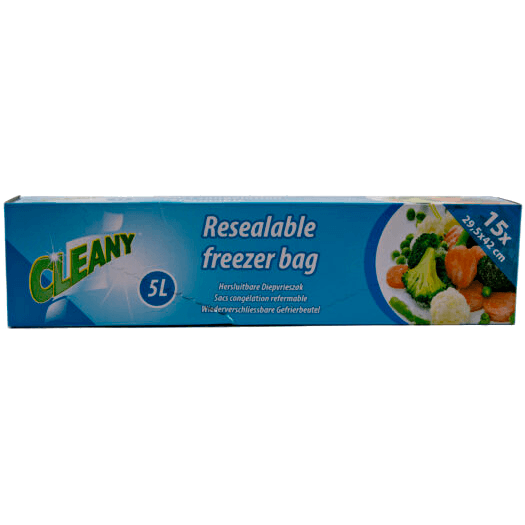 Hersluitbare diepvrieszakken 5 liter