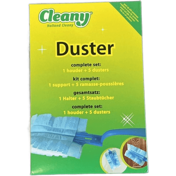 Cleany Magic duster + 5 doekjes