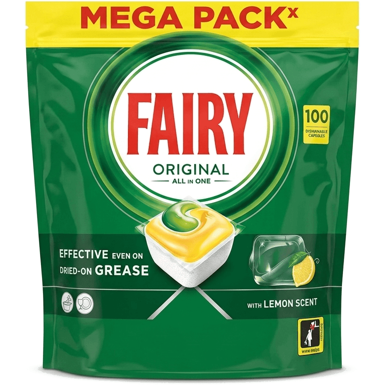 Fairy vaatwastabs All in One lemon