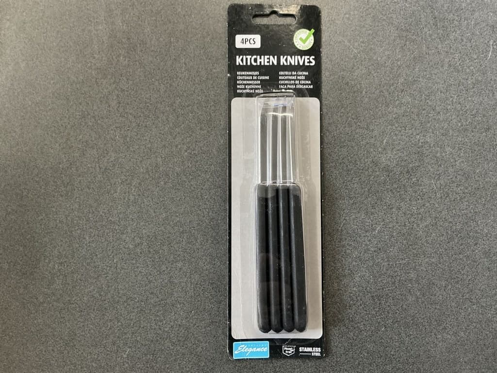 Keukenmessen met kunststof handvat